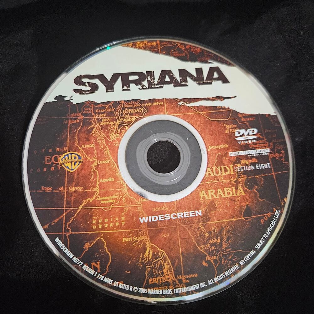 Syriana DVD Movie